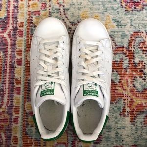 Adidas Stan Smith Sneakers (white & green)